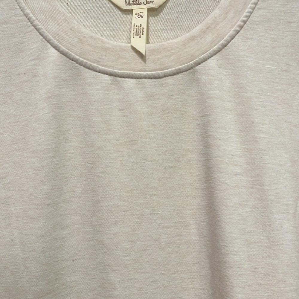 Matilda Jane Geometric Trim Idealist Short Sleeve Top Oversized Size XL - Picture 7 of 8
